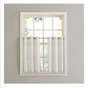 Top of the Window tier curtains